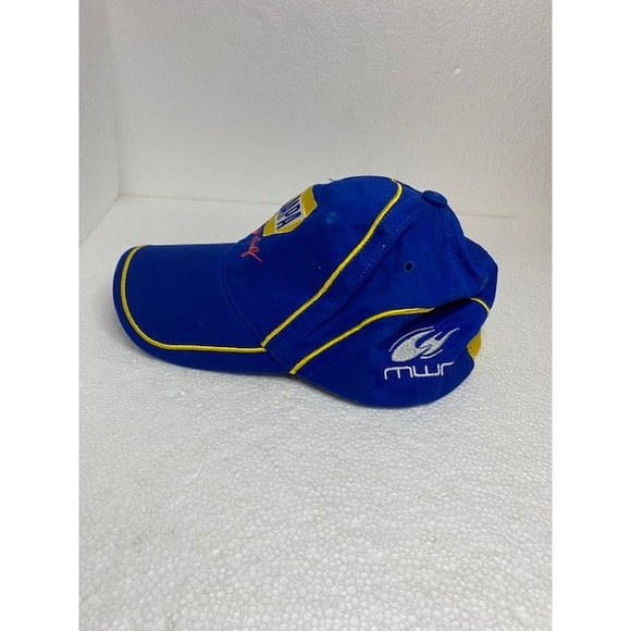 Napa Racing #55 Michael Waltrip Blue/Yellow OSFM Cap - Picture 4 of 4
